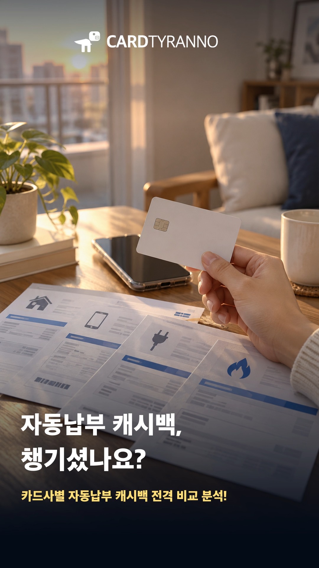 [카드테크] 자동납부 캐시백, 그냥 지나치지 마세요 💳