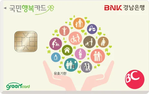 [BNK경남] 국민행복카드(신용) 카드 이미지
