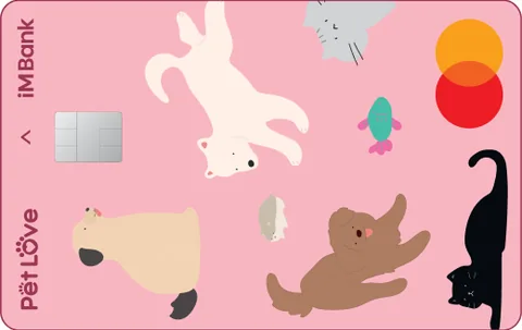 [iM뱅크] iM Pet Love 카드 카드 이미지