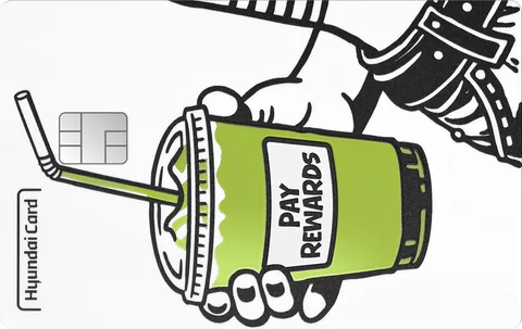 하이브리드(Apple Pay Rewards) 카드 이미지