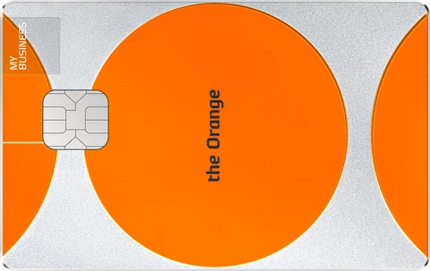 현대카드MY BUSINESS the Orange 카드 이미지