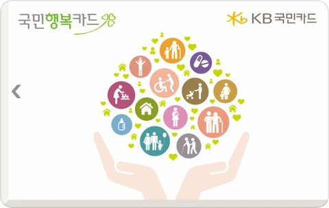 국민행복카드 카드 이미지