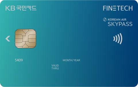 FINETECH카드(대한항공) 카드 이미지