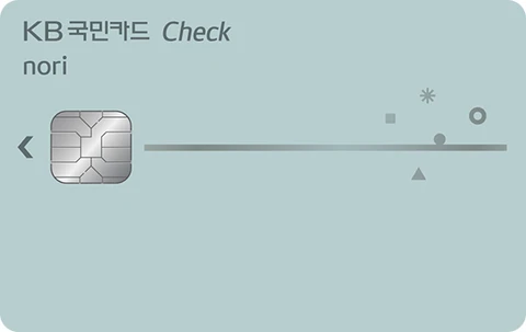 노리 체크카드 카드 이미지