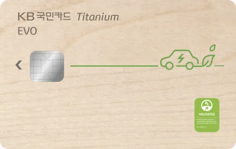 EVO 티타늄카드 카드 이미지