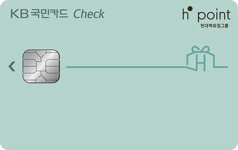 H.Point 체크카드 카드 이미지