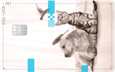 디지로카 Pet 카드 이미지
