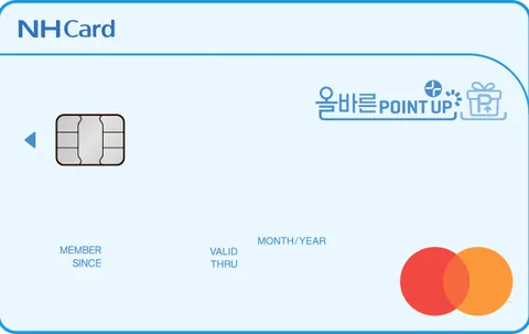 올바른POINT UP+ 카드 카드 이미지