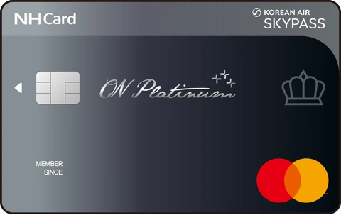 ON PLATINUM카드(스카이패스) 카드 이미지