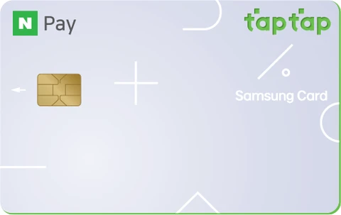 네이버페이 taptap 카드 이미지