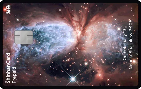 신한카드 처음(선불) ANNIVERSE 카드 이미지