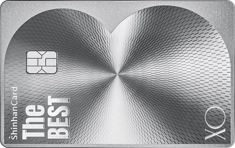 신한카드 The BEST-XO 카드 이미지
