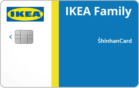 IKEA Family with 신한카드 카드 이미지
