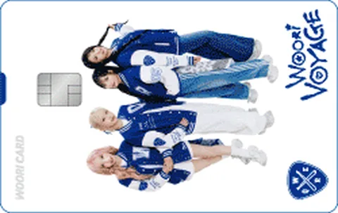 QWERTY 우리카드 체크 카드 이미지